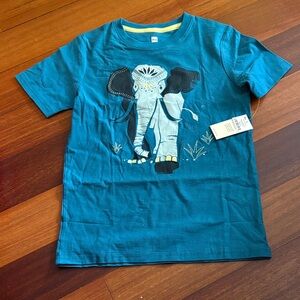 Tea Collection Teal Elephant Tee